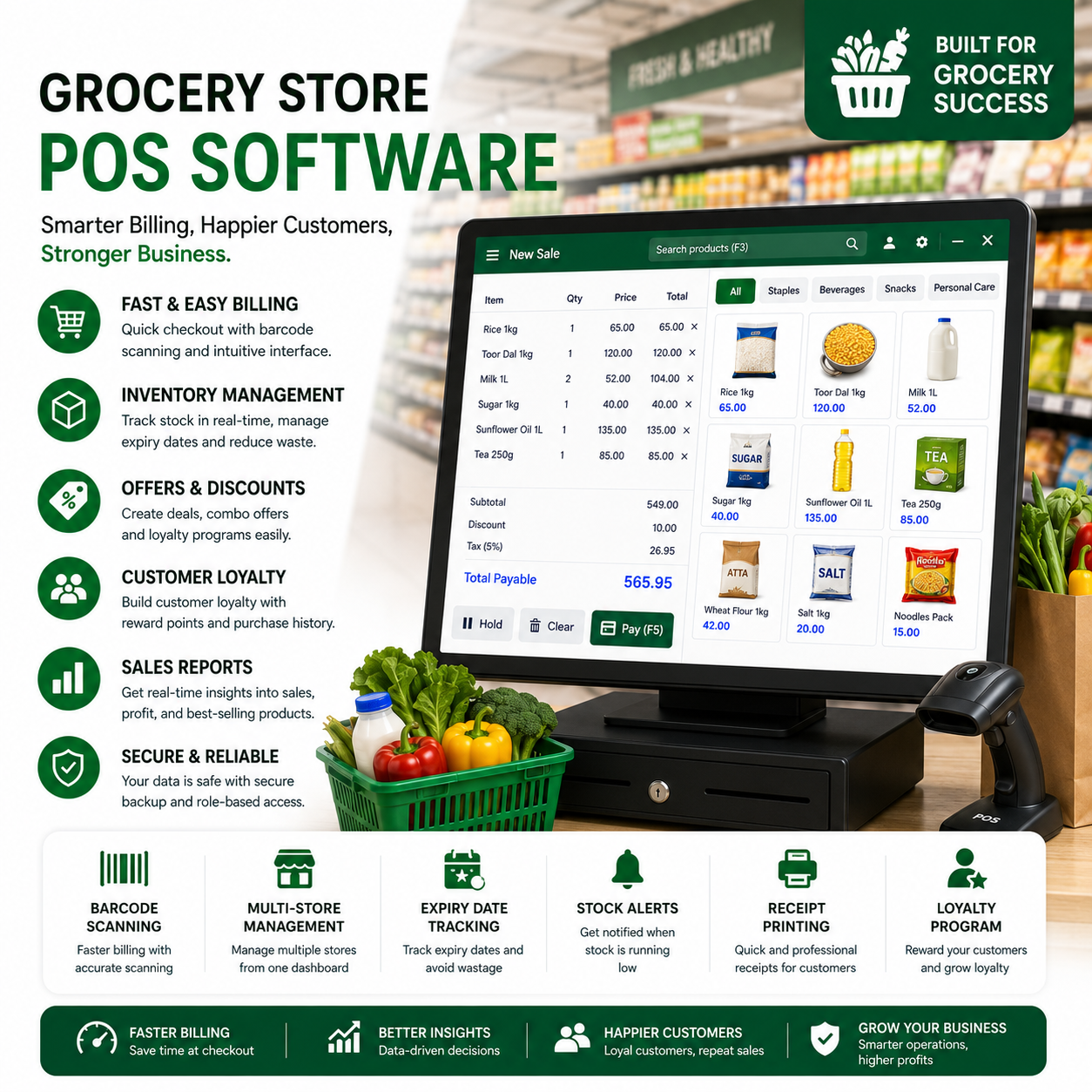 Grocery POS Software